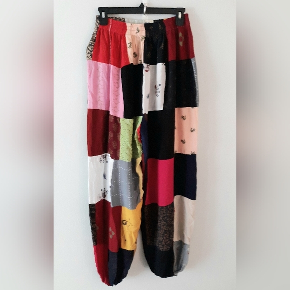 Handmade VTG Patchwork Pants - Picture 4 of 4